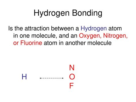 4.4: Bonding in Nitrogen, Oxygen, and Fluorine.